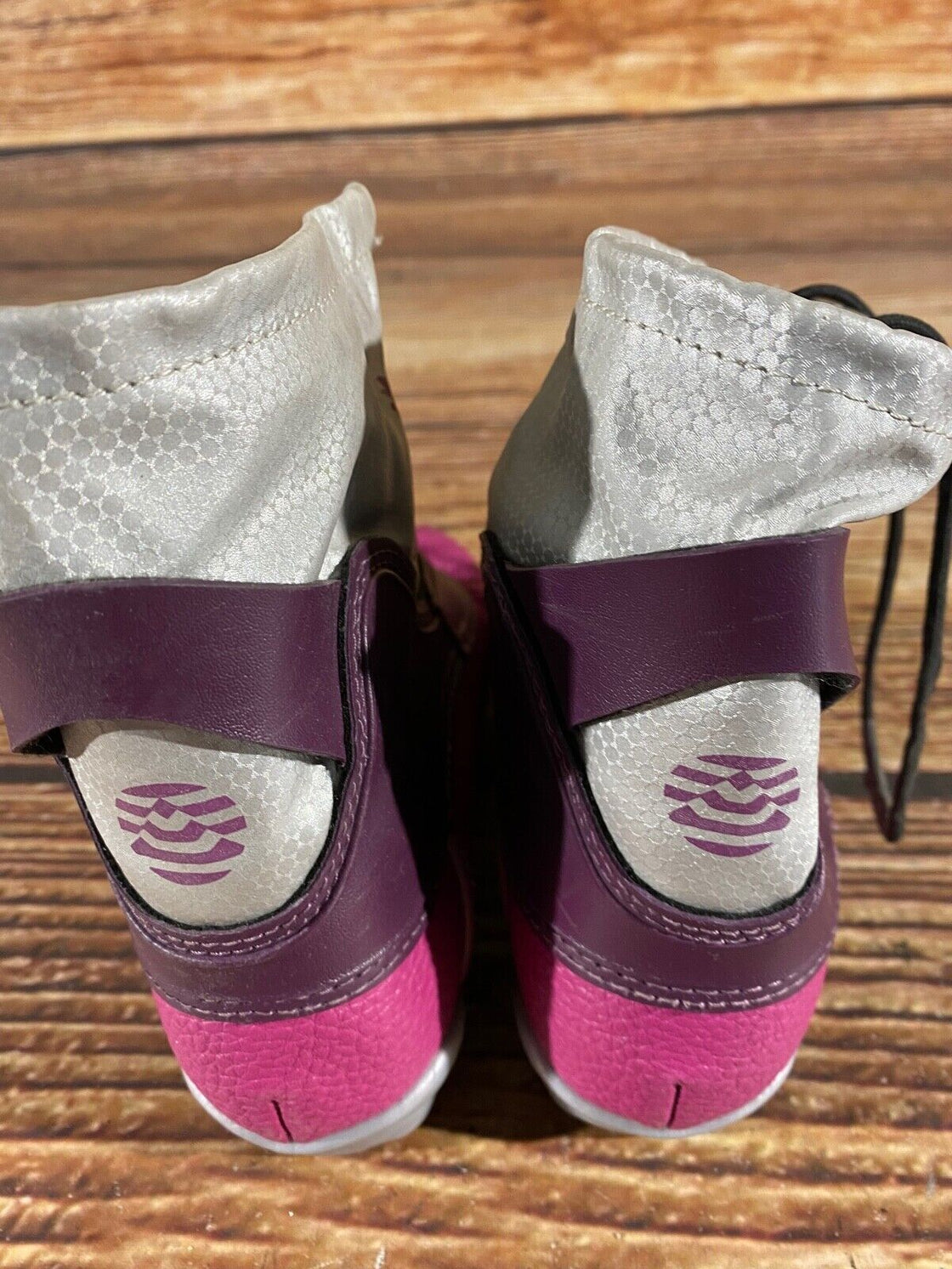 Alpina Frost Jr Nordic Cross Country Ski Boots Kids Size EU31 US12.5 NNN A-634