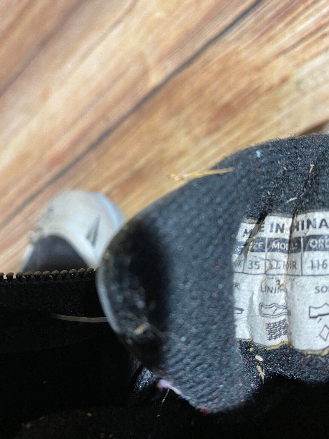 Alpina ST10j Nordic Cross Country Ski Boots Kids Size EU35 US3.5 for NNN A-605