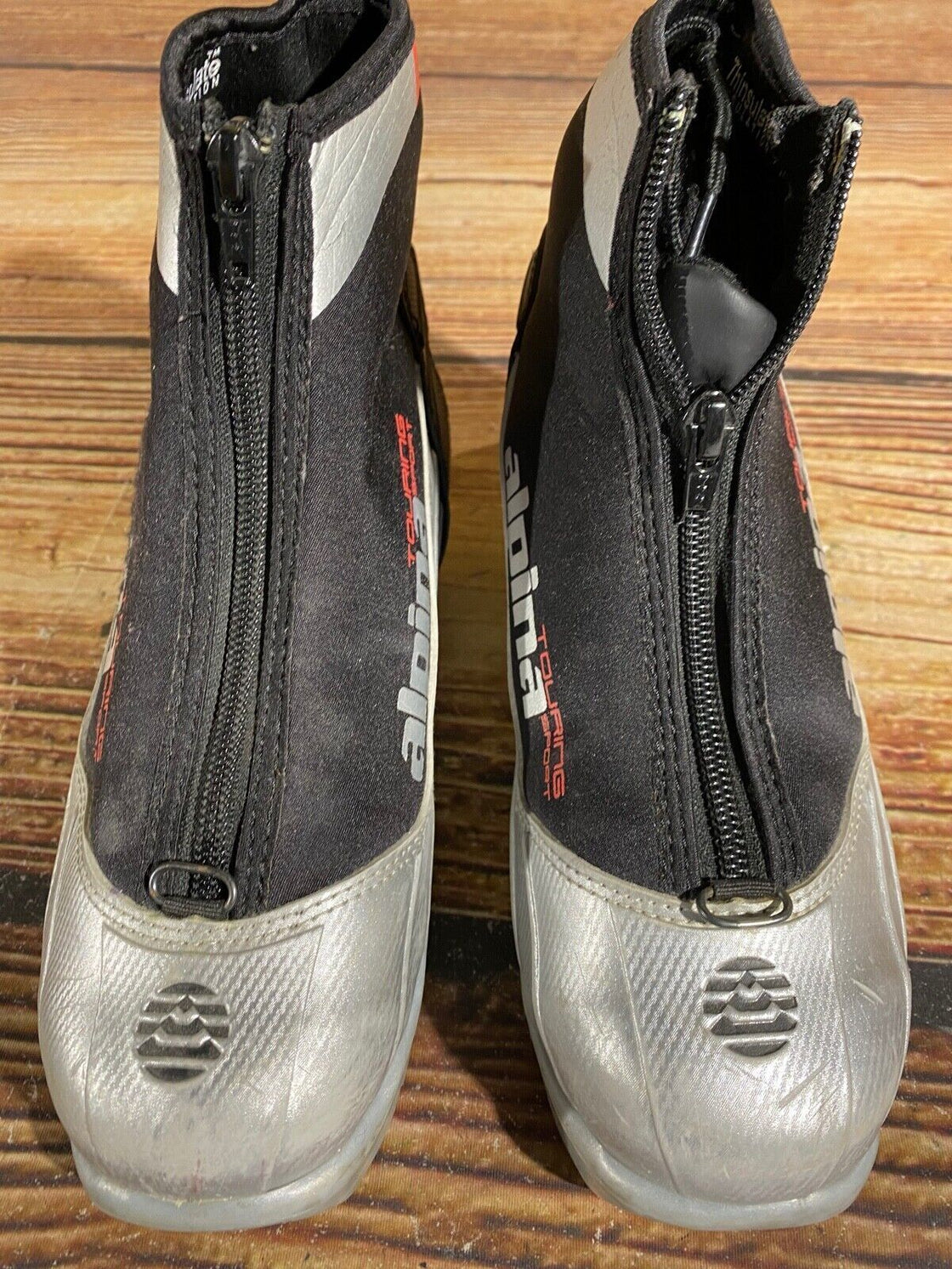 Alpina ST10 Kids Nordic Cross Country Ski Boots Size EU35 US3.5 NNN A-684