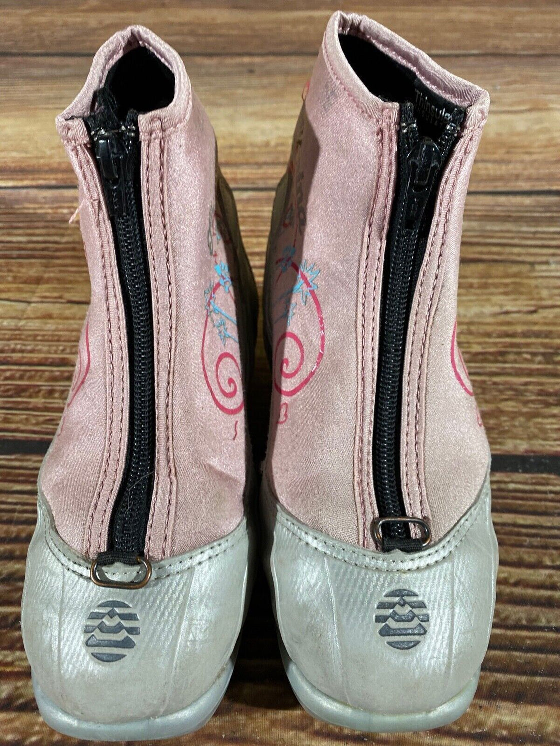 Alpina ST10jr Nordic Cross Country Ski Boots Kids Size EU32 US1.5 for NNN A-594