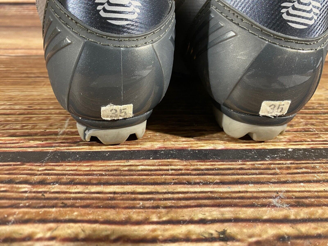 Alpina SP15L Kids Nordic Cross Country Ski Boots Size EU35 US3.5 NNN A-534