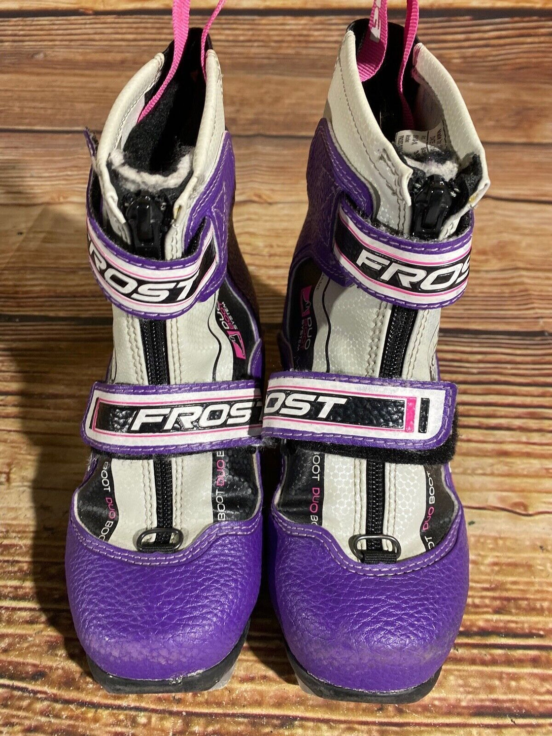 Alpina Kids Frost Nordic Cross Country Ski Boots Size EU30 US12 NNN A-706