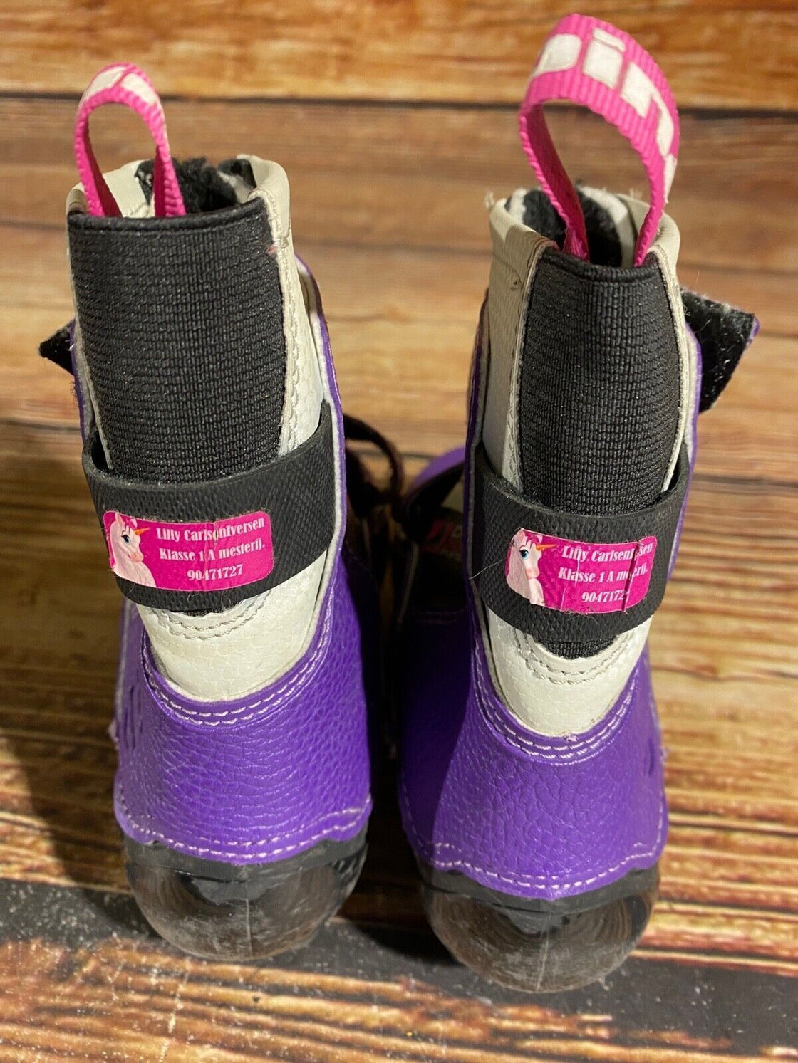 Alpina Kids Frost Nordic Cross Country Ski Boots Size EU30 US12 NNN A-706