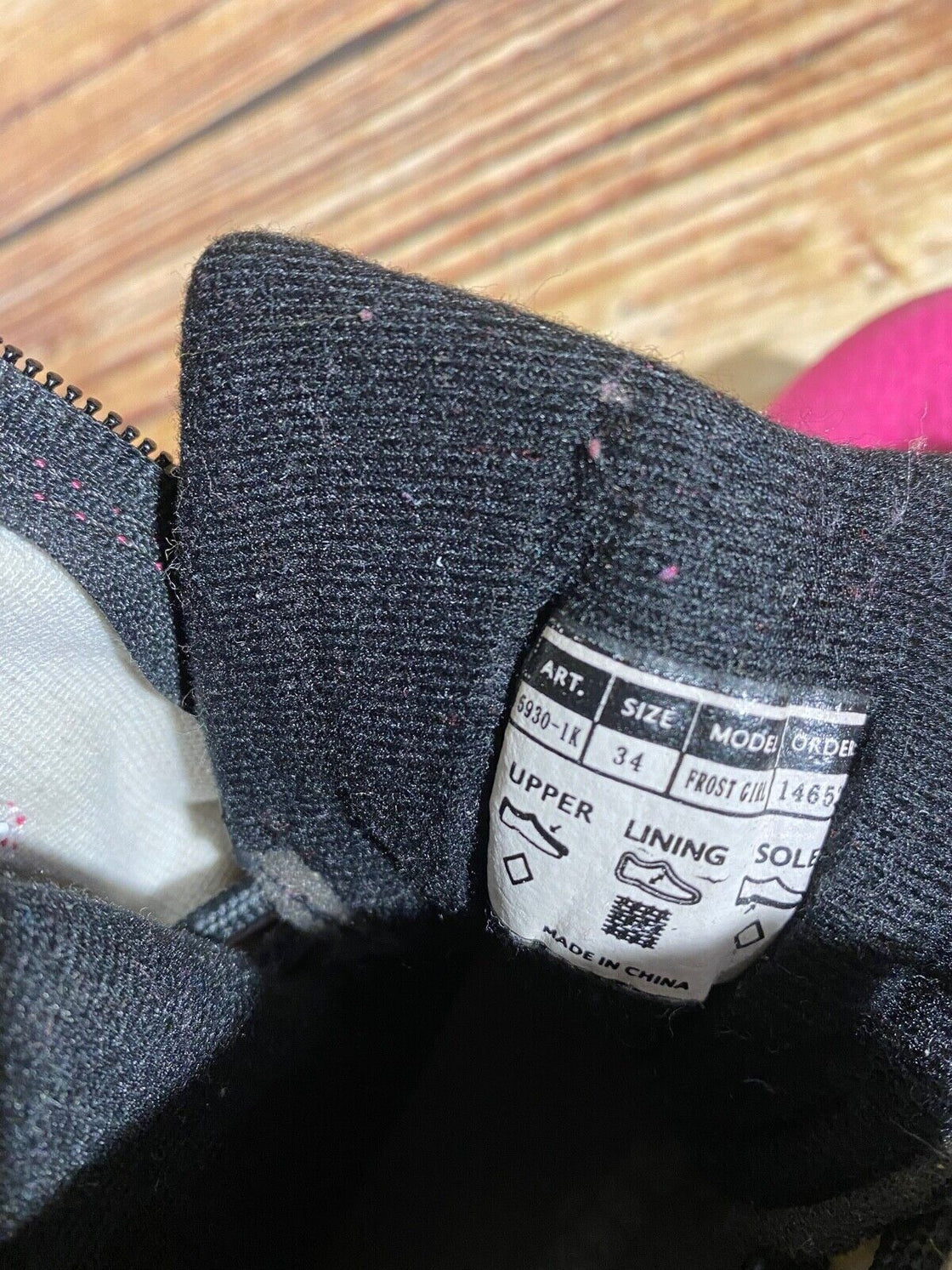 Alpina Frost Nordic Cross Country Ski Boots Kids Size EU34 US3 NNN A-718