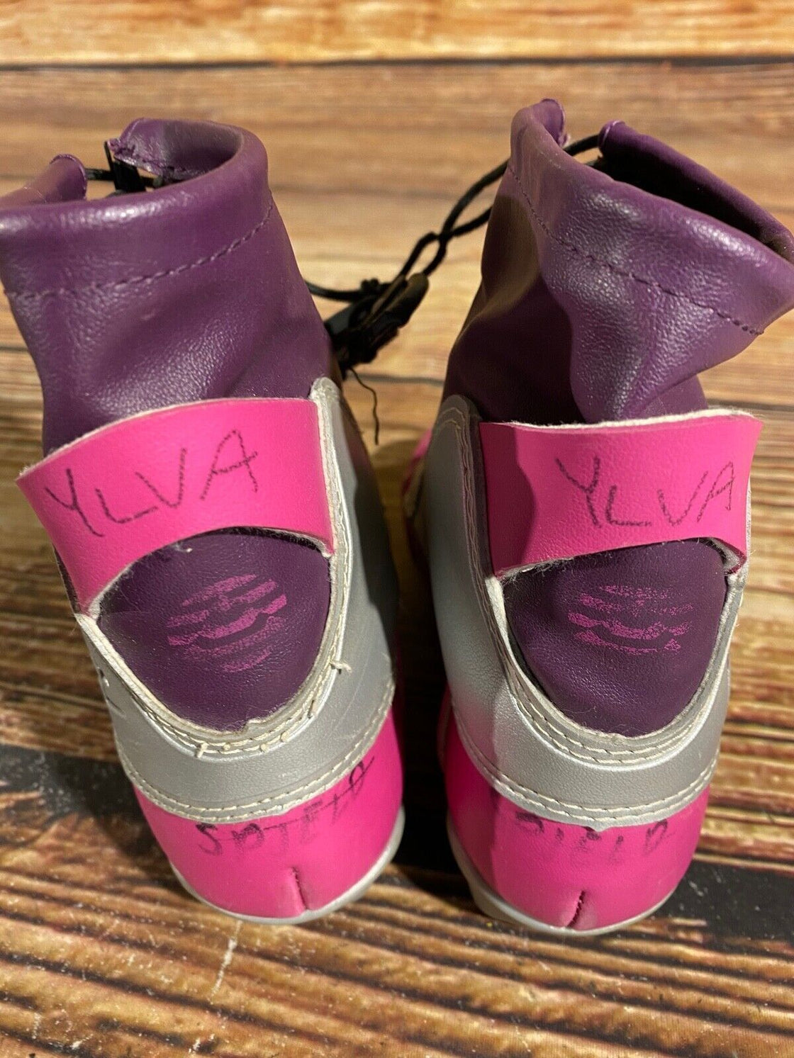 Alpina Frost Kids Nordic Cross Country Ski Boots Size EU29 US11 NNN A-693