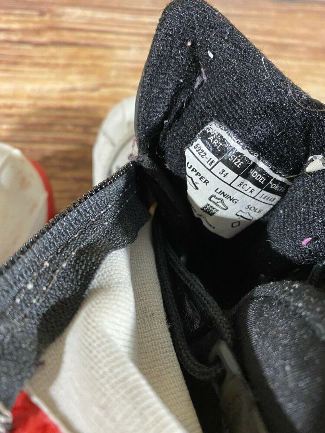 Alpina RC jr Kids Nordic Cross Country Ski Boots Size EU34 US3 NNN A-512