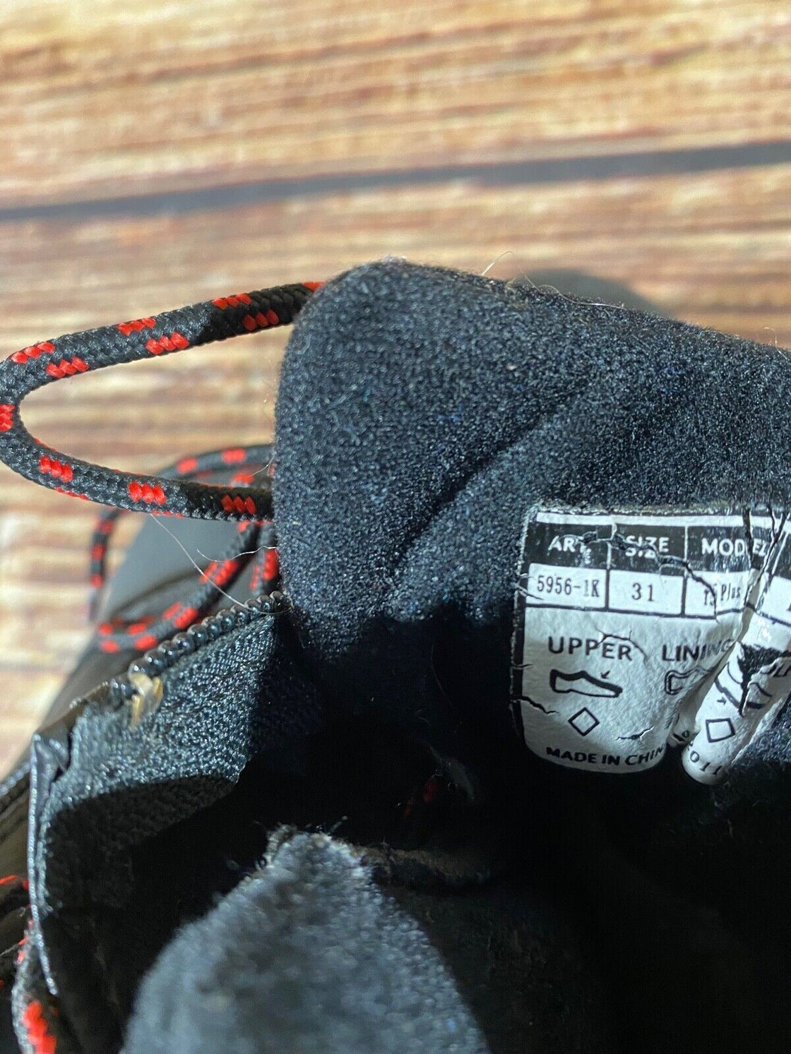 Alpina T5 Nordic Cross Country Ski Boots Kids Size EU31 US12.5 for NNN A-572