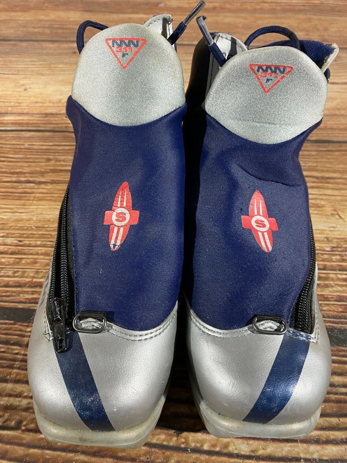 Alpina 311 Nordic Cross Country Ski Boots Kids Size EU36 US4.5 for NNN A-457