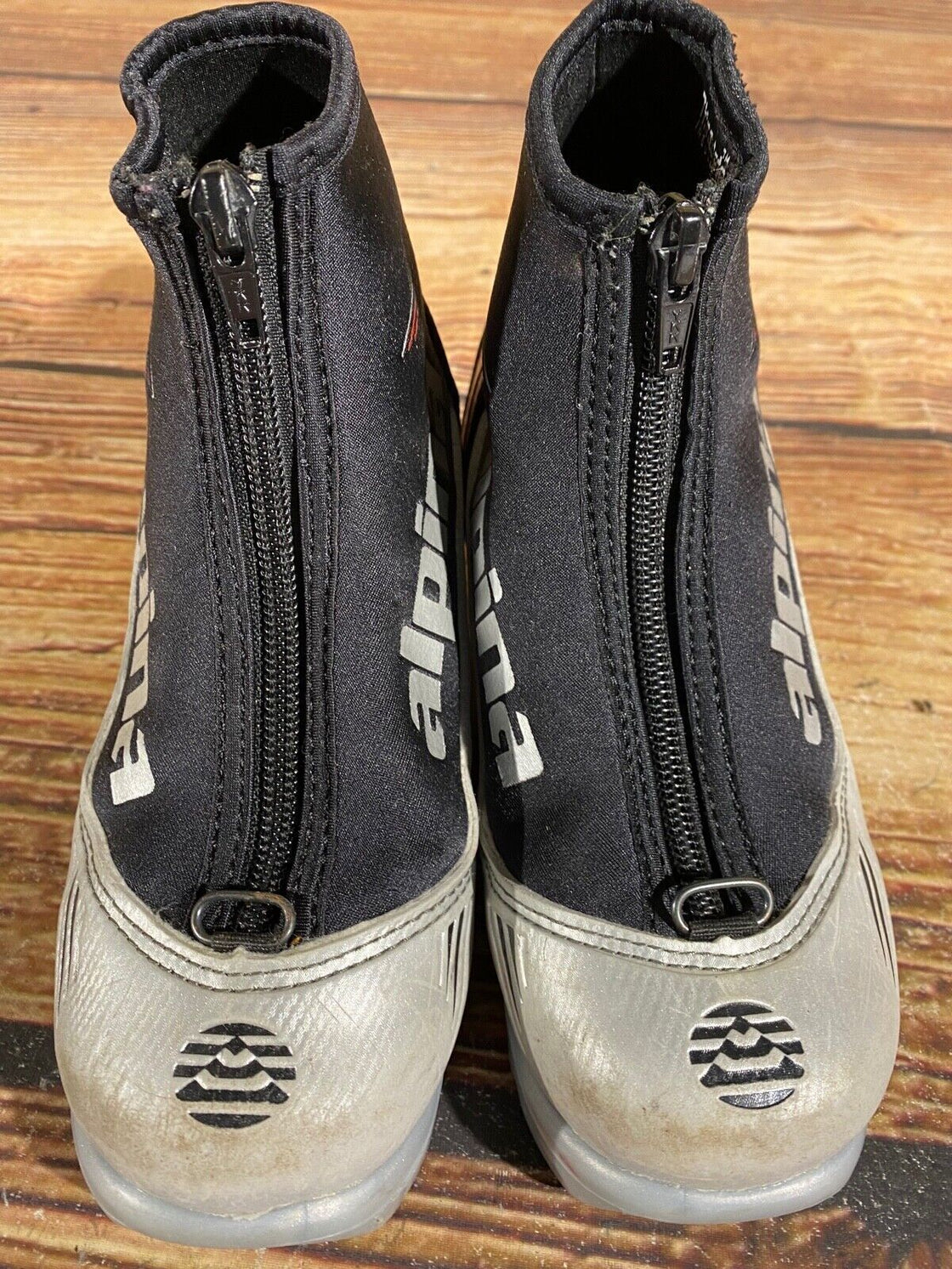 Alpina ST10jr Kids Nordic Cross Country Ski Boots Size EU31 US12.5 NNN A-652