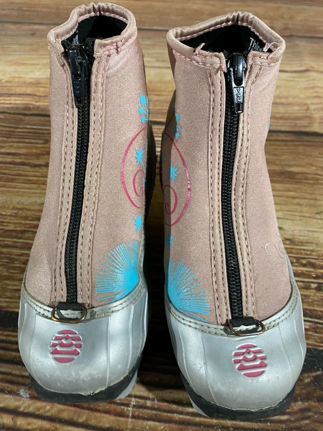 Alpina T10 Kids Nordic Cross Country Ski Boots Size EU29 US11 NNN A-479