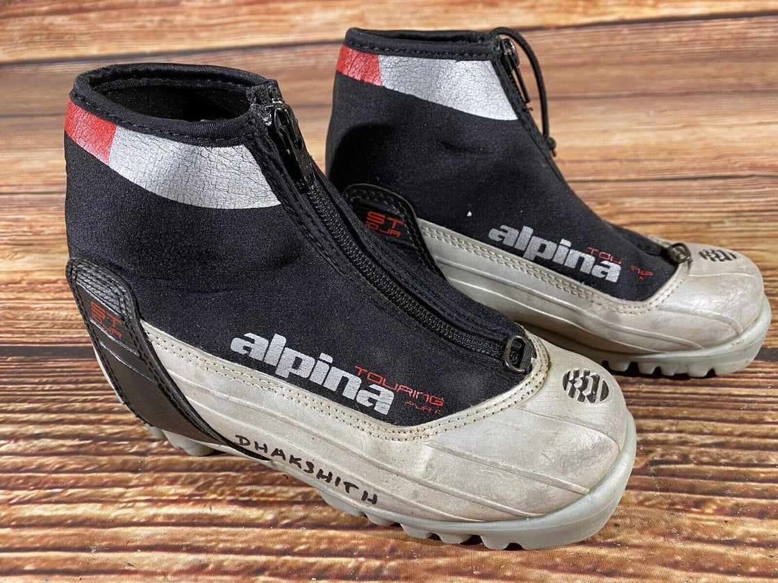 Alpina Frost Nordic Cross Country Ski Boots Kids Size EU31 US12.5 for NNN A-582