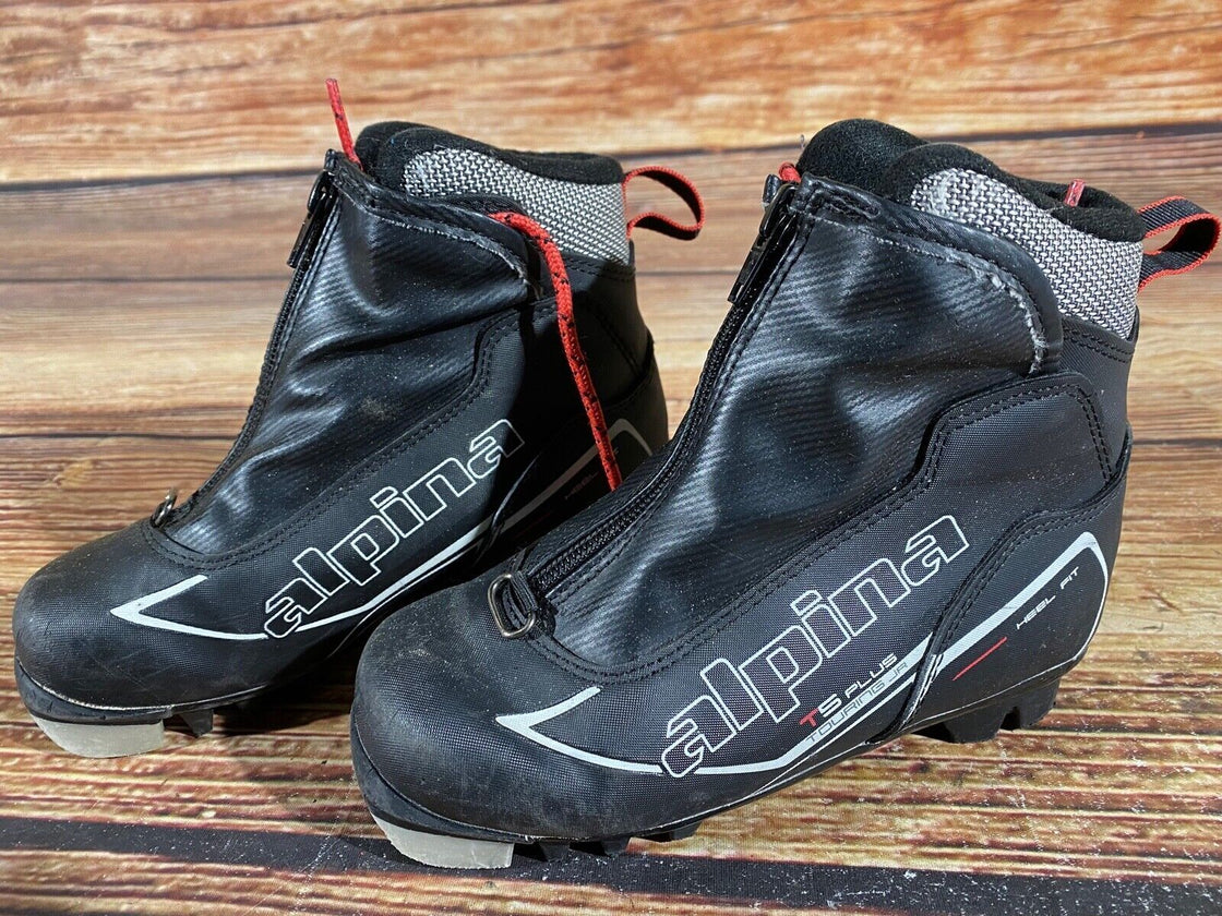 Alpina T5PlusKids Nordic Cross Country Ski Boots Kids Size EU29 US11 NNN A-659