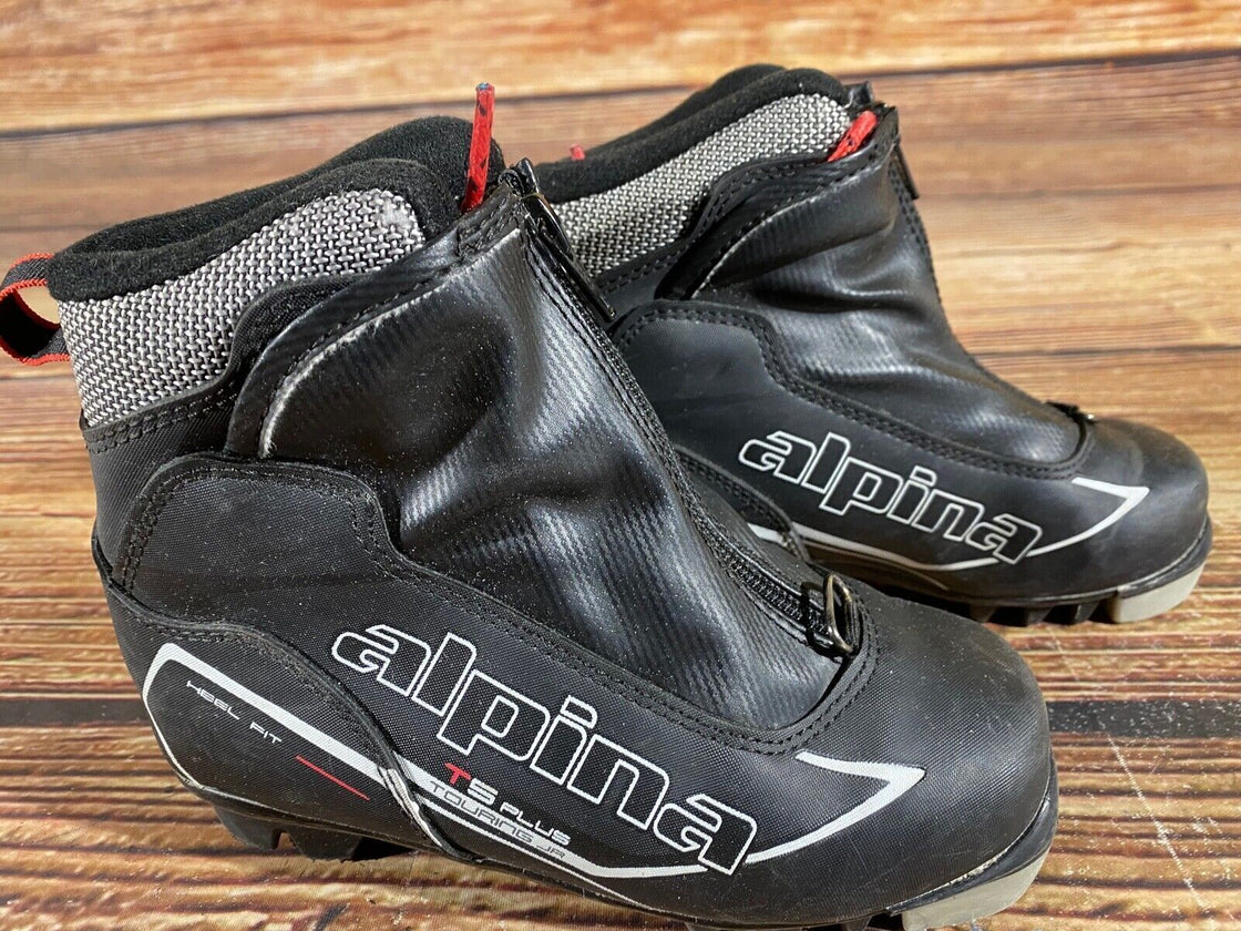 Alpina T5PlusKids Nordic Cross Country Ski Boots Kids Size EU29 US11 NNN A-659