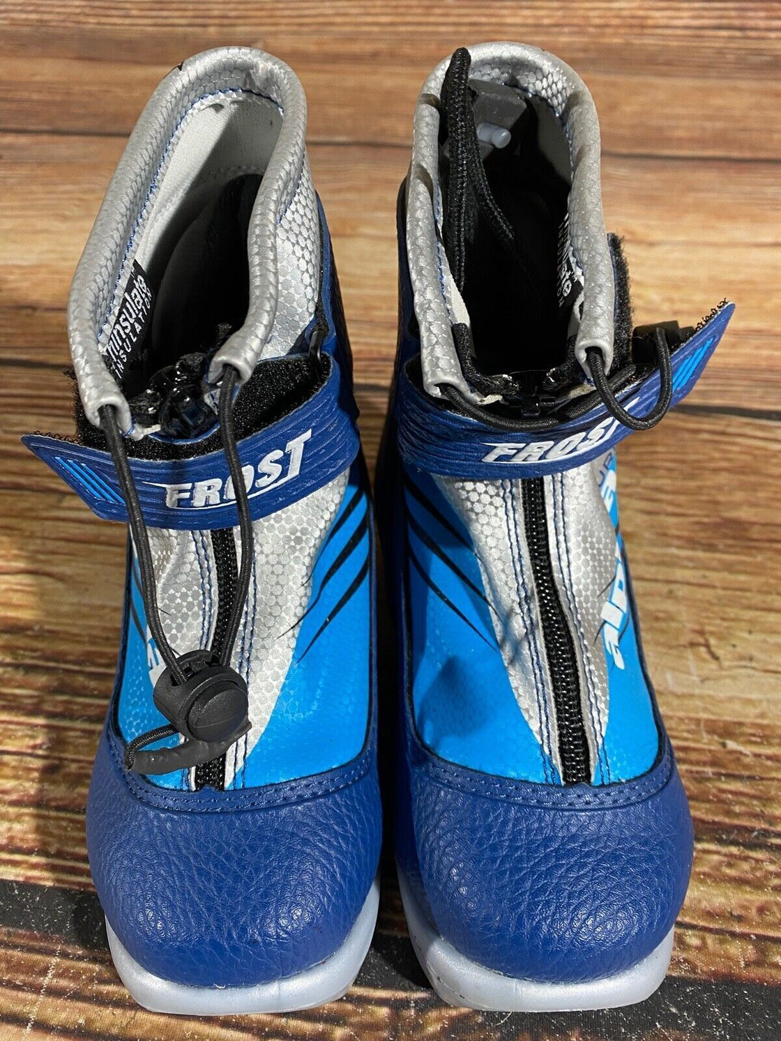 Alpina Frost Kids Nordic Cross Country Ski Boots Size EU29 US11 for NNN A-546