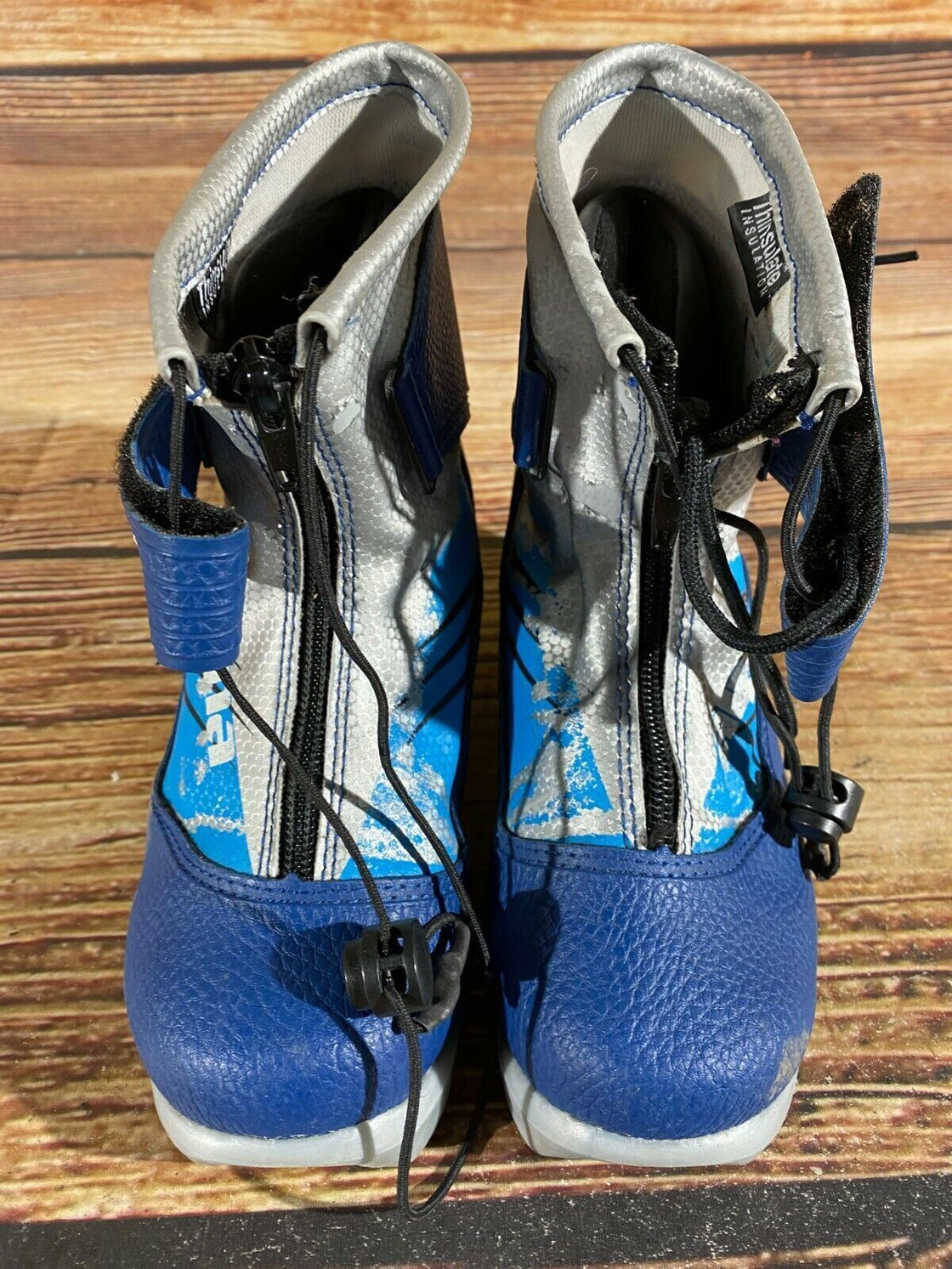 Alpina Frost Kids Nordic Cross Country Ski Boots Size EU33 US2 for NNN A-298