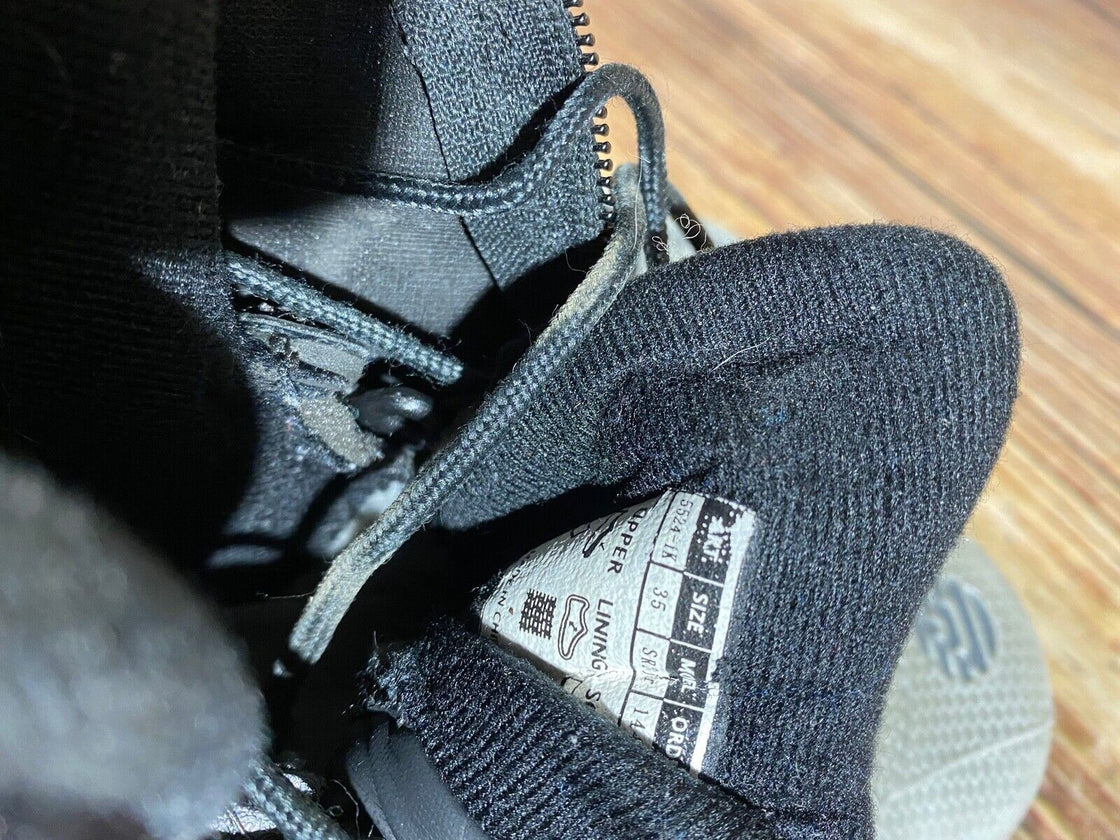 Alpina SK20 Nordic Cross Country Ski Boots Kids Size EU35 US3.5 for NNN A-588