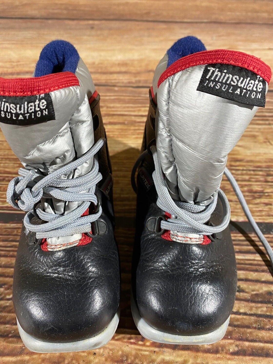 Alpina Nordic Cross Country Ski Boots Kids Size EU26 US9 for NNN A-592