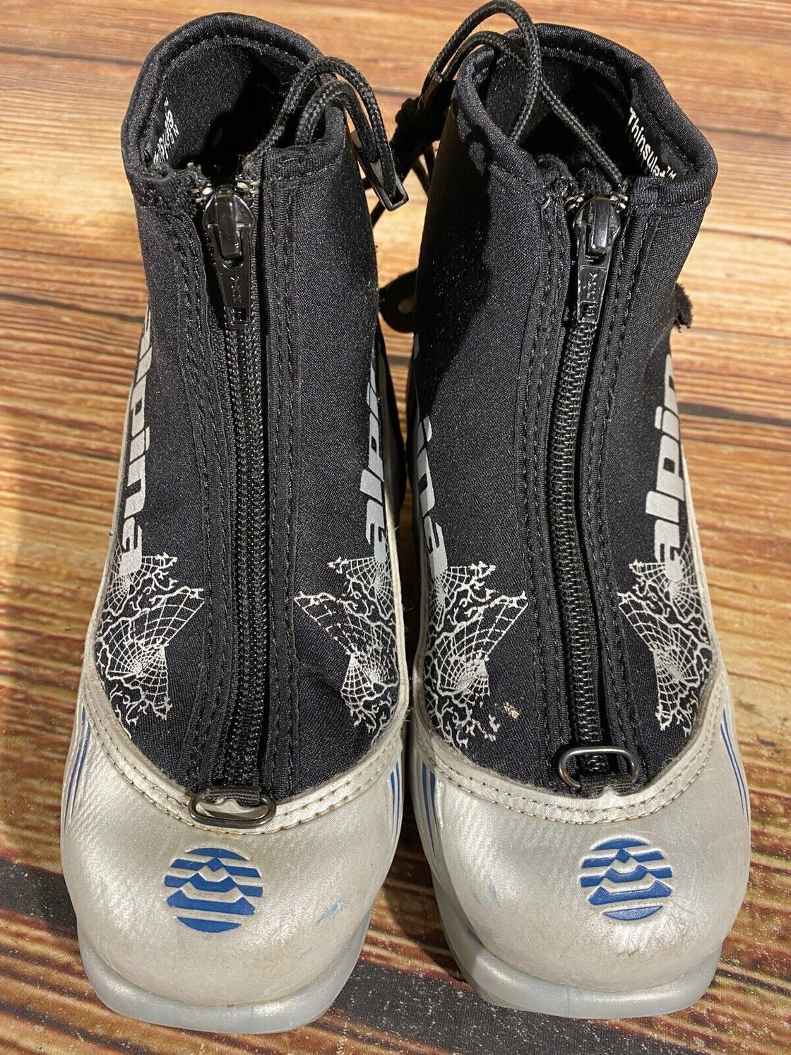 Alpina ST10jr Kids Nordic Cross Country Ski Boots Size EU32 US1.5 NNN A-539