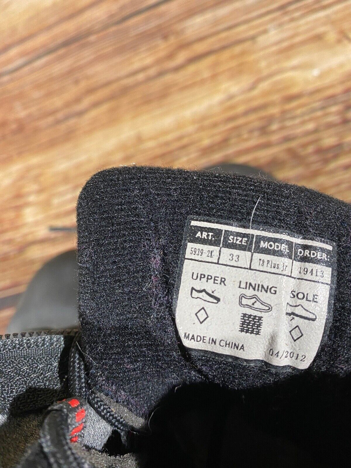 Alpina Touring Nordic Cross Country Ski Boots Kids Size EU33 US2 for NNN A-571