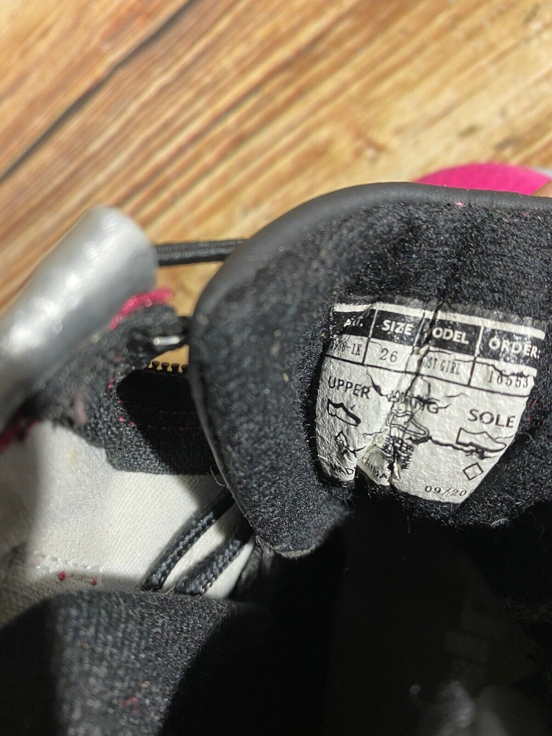 Alpina Frost Kids Nordic Cross Country Ski Boots Size EU26 US8.5 for NNN A-551