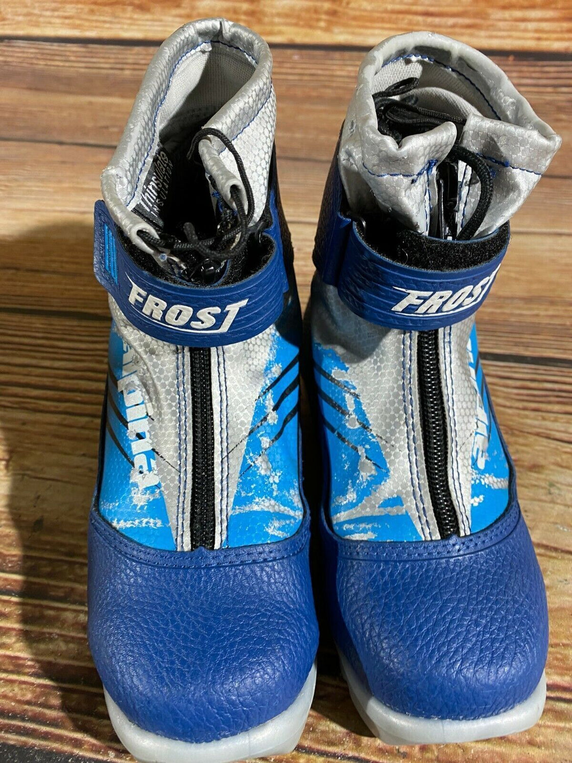 Alpina Frost Kids Nordic Cross Country Ski Boots Size EU32 US1.5 for NNN A-75