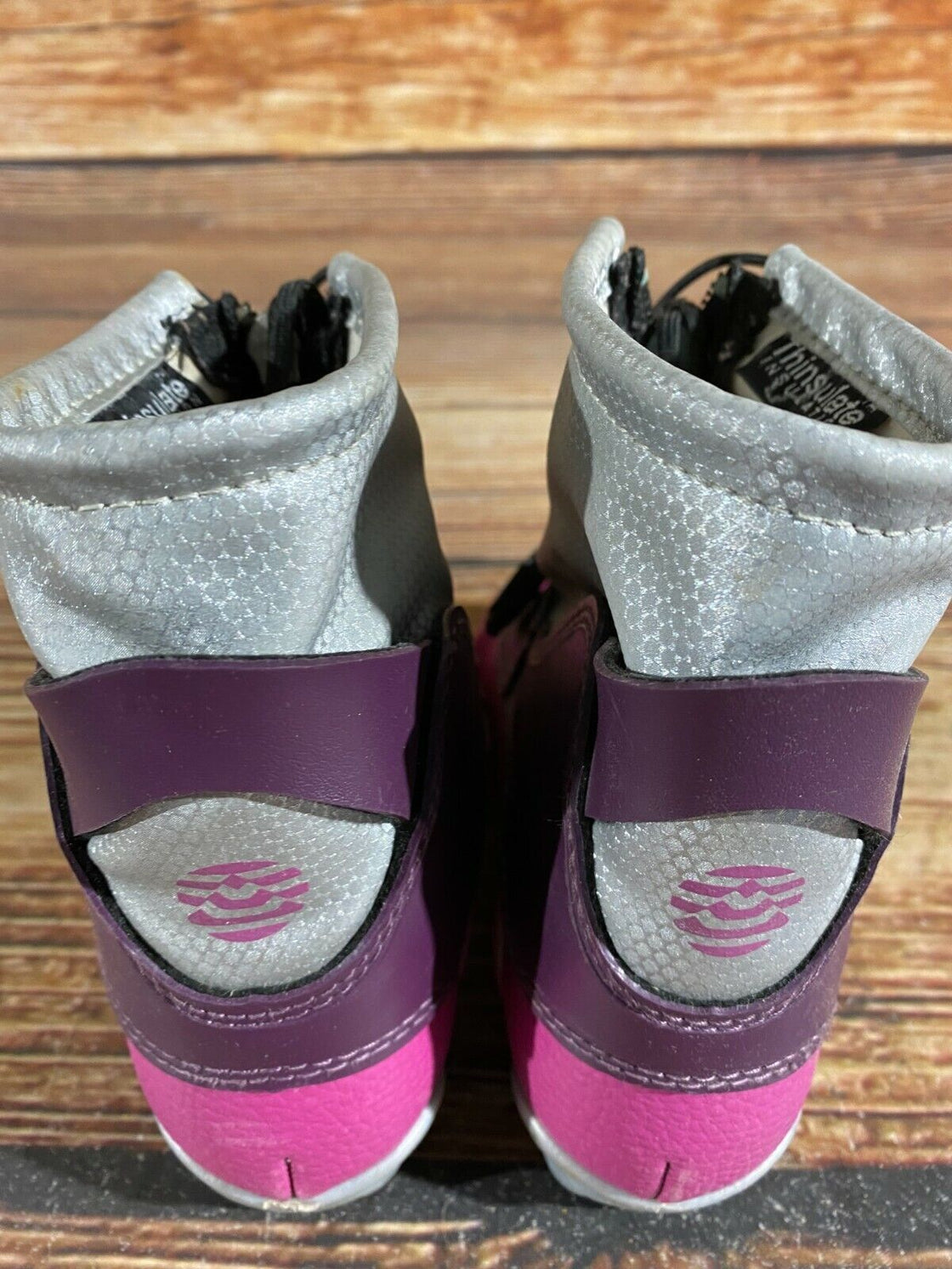 Alpina Frost Kids Nordic Cross Country Ski Boots Size EU29 US11 for NNN A-148