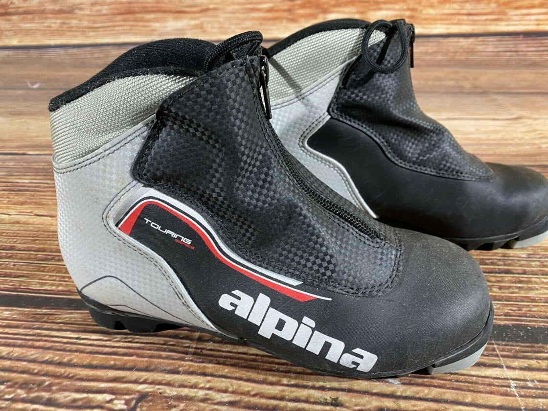 Alpina T Kids Nordic Cross Country Ski Boots Size EU35 US3.5 for NNN A-444