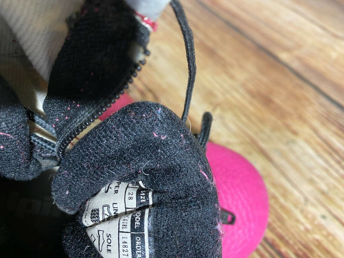 Alpina Frost Kids Nordic Cross Country Ski Boots Size EU28 US10.5 NNN A-498