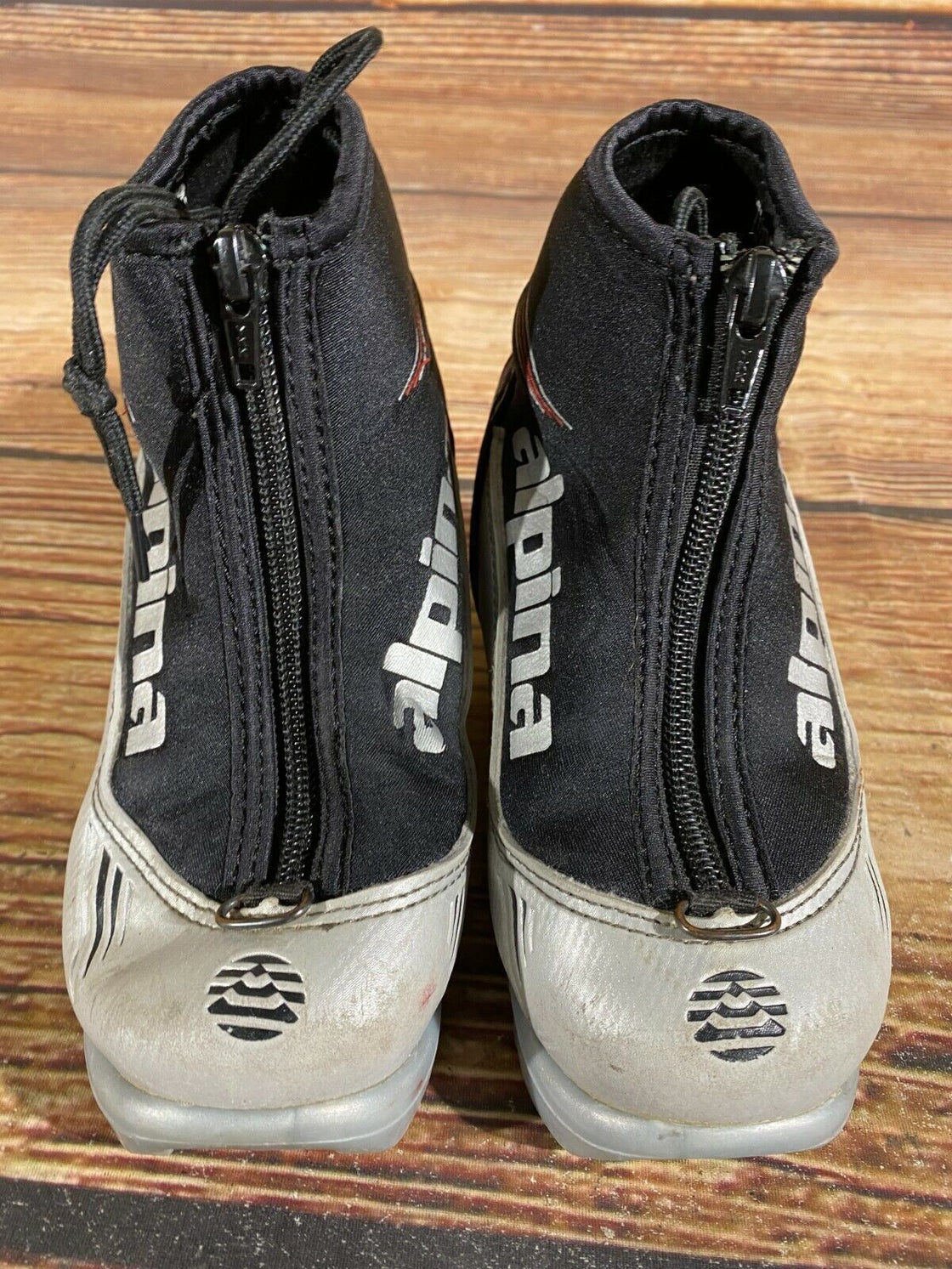 Alpina ST10jr Kids Nordic Cross Country Ski Boots Size EU26 US9 for NNN A-47