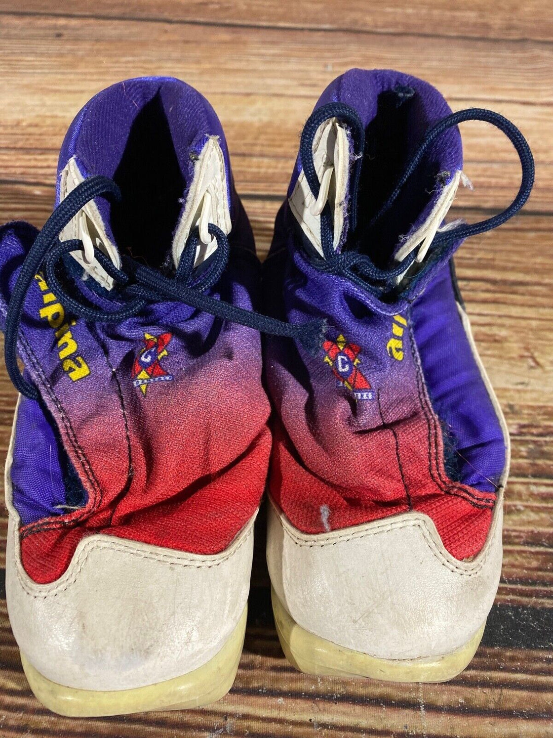 Alpina 311 Kids Nordic Cross Country Ski Boots Size EU27 US9.5 NNN A-520