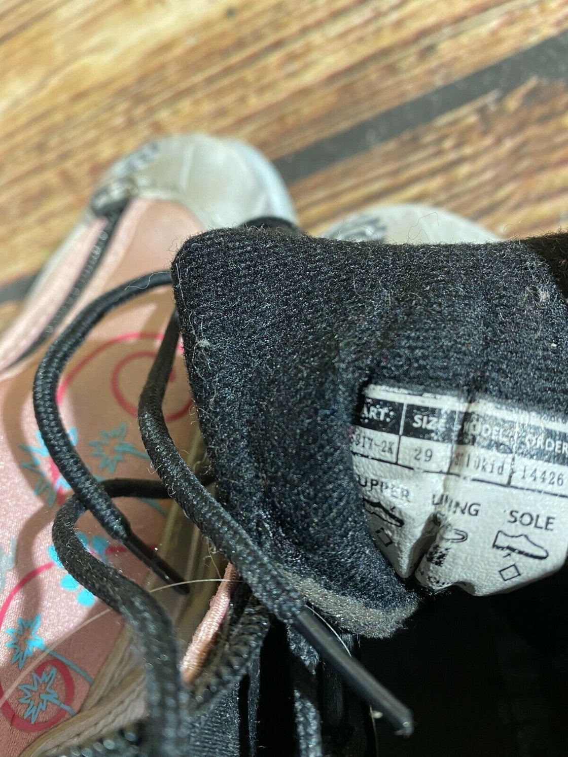 Alpina ST10jr Kids Nordic Cross Country Ski Boots Size EU29 US11 for NNN A-246