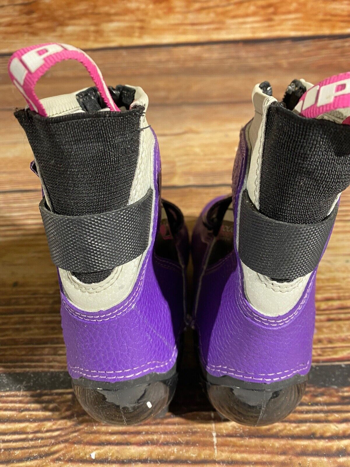 Alpina Frost Kids Nordic Cross Country Ski Boots Size EU28 US10.5 NNN A-639