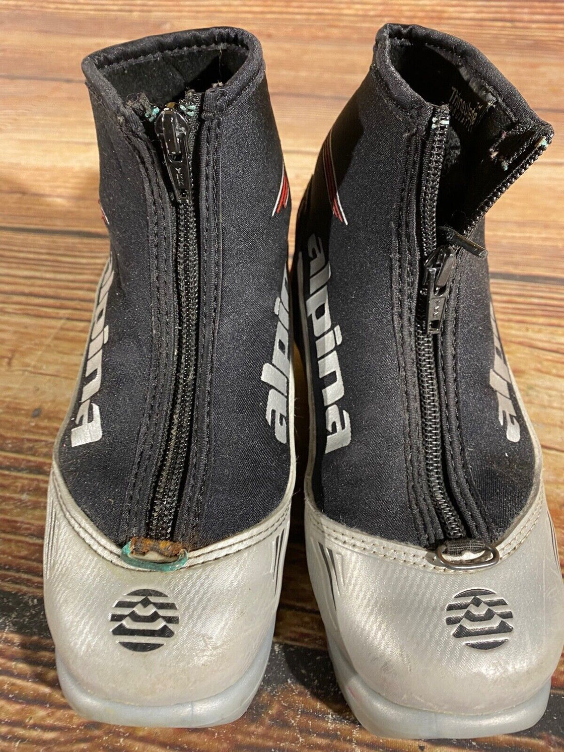 Alpina ST10jr Kids Nordic Cross Country Ski Boots Size EU31 US12.5 NNN A-994