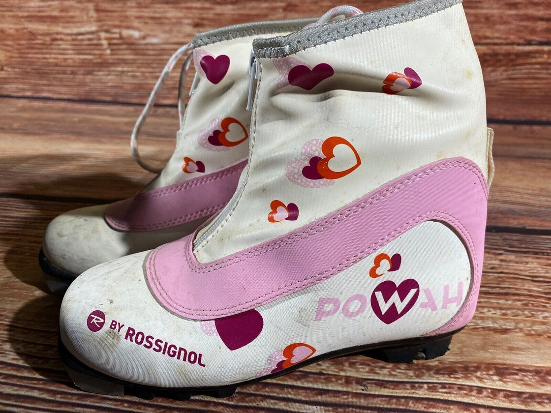 Rossignol Kids Nordic Cross Country Ski Boots Size EU34 US3 NNN O126