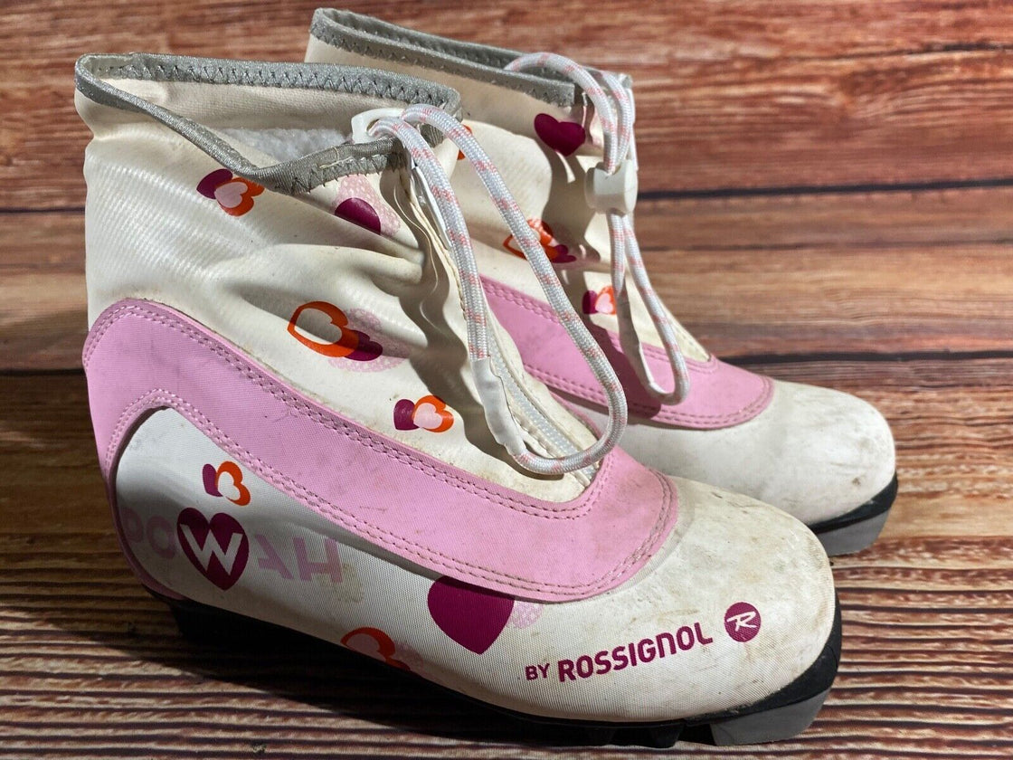 Rossignol Kids Nordic Cross Country Ski Boots Size EU34 US3 NNN O126