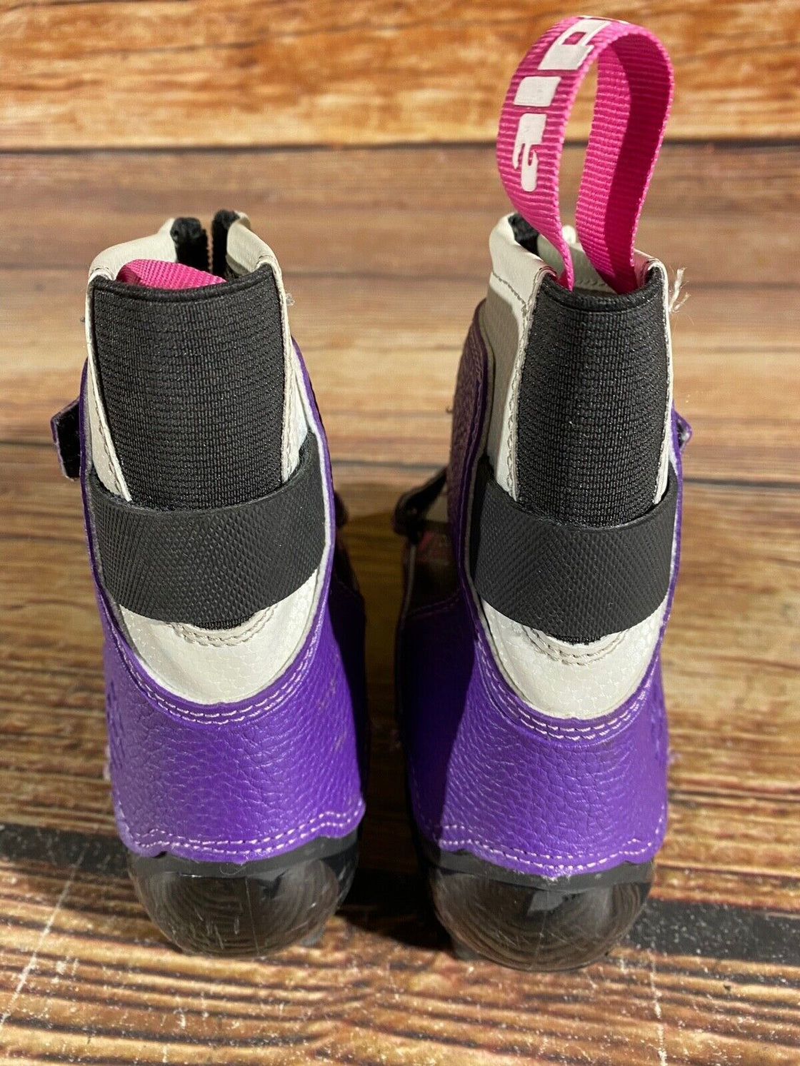 Alpina Frost Kids Nordic Cross Country Ski Boots Size EU31 US12.5 NNN A-989