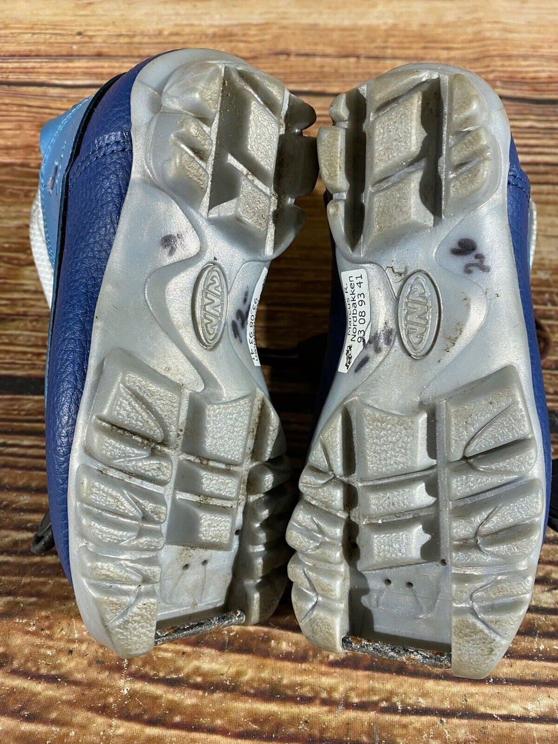 Alpina Frost Kids Nordic Cross Country Ski Boots Size EU26 US9 NNN A-966