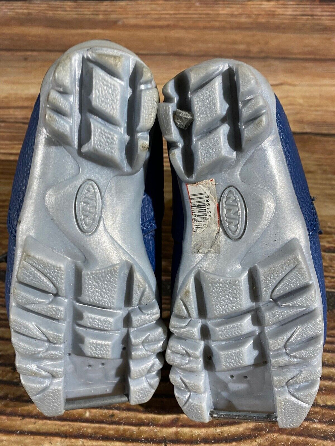 Alpina Frost Kids Nordic Cross Country Ski Boots Size EU26 US9 NNN A-815