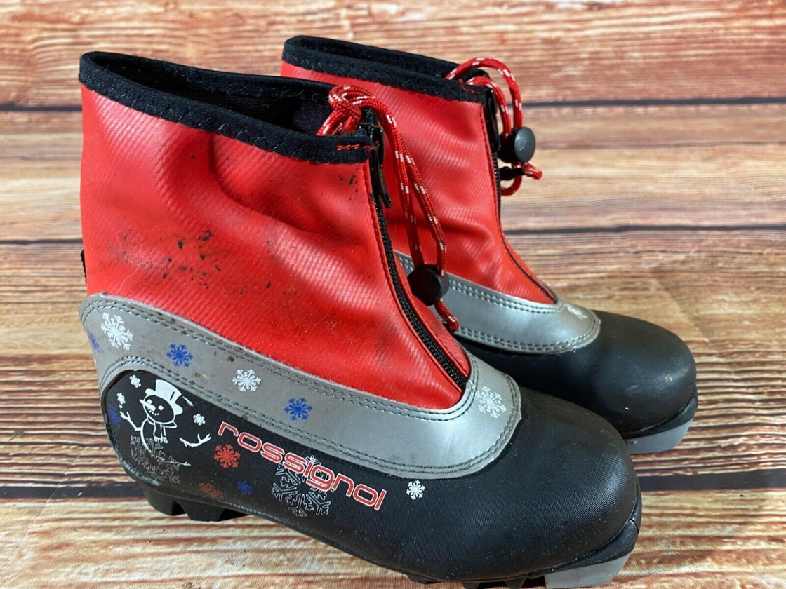 Rossignol Kids Nordic Cross Country Ski Boots Size EU33 US2 NNN O277