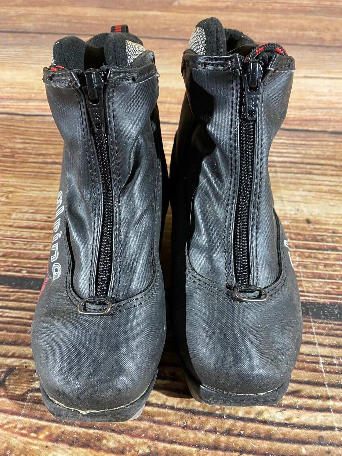 Alpina T5Plus Kids Nordic Cross Country Ski Boots Size EU30 US12 NNN A-836