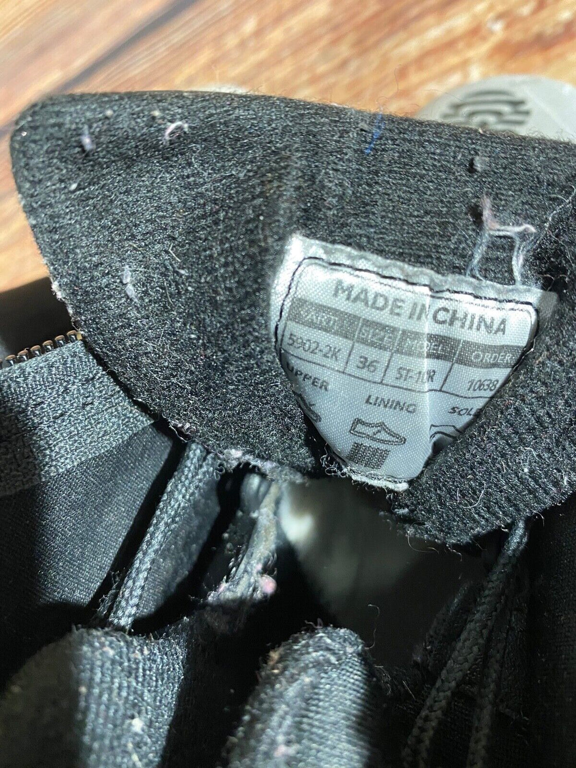 Alpina ST10jr Kids Nordic Cross Country Ski Boots Size EU36 US4.5 NNN A-1360