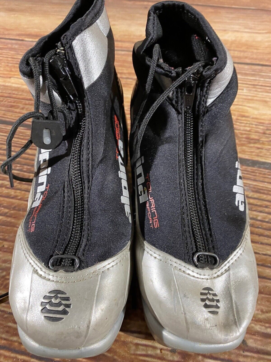 Alpina ST10 Kids Nordic Cross Country Ski Boots Size EU32 US1.5 NNN A-824