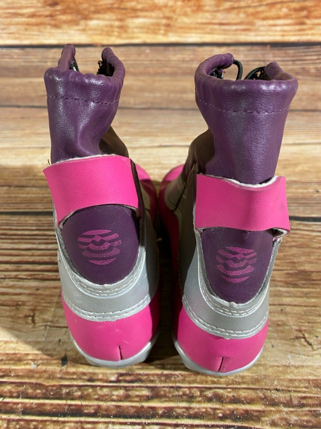 Alpina Frost Kids Nordic Cross Country Ski Boots Size EU32 US1.5 for NNN A-18