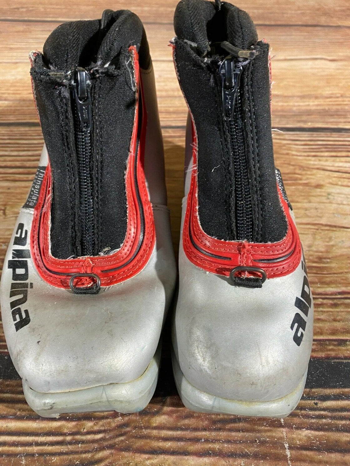 Alpina Kids Nordic Cross Country Ski Boots Size EU33 US2 for NNN A-346