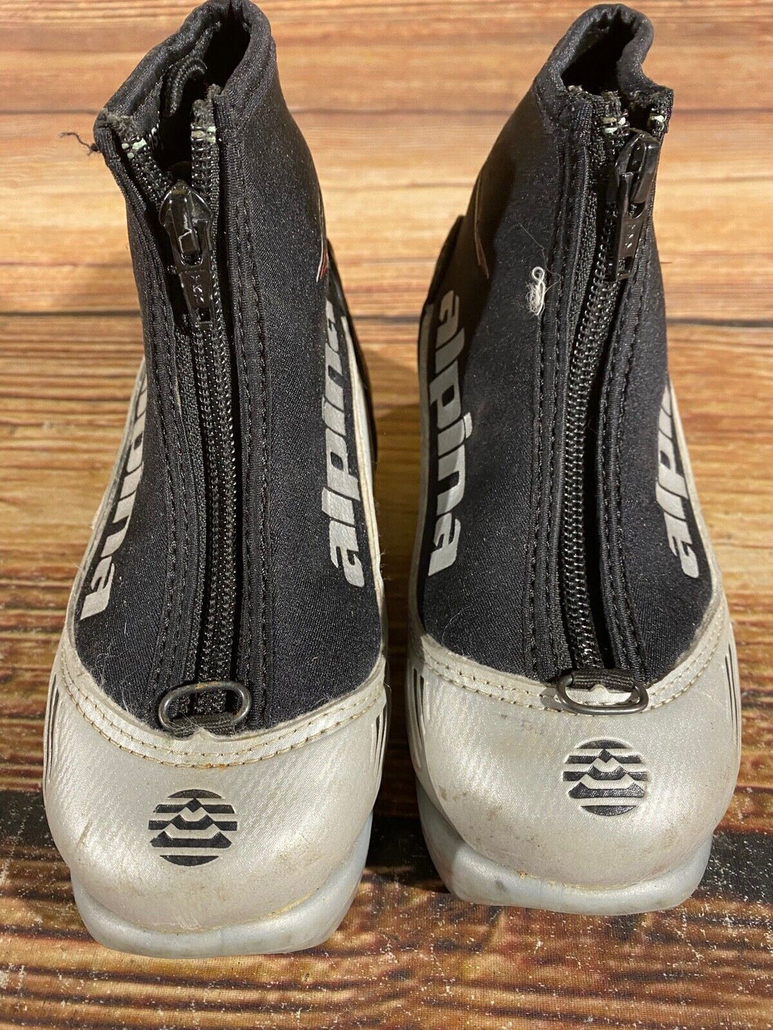 Alpina ST10jr Kids Nordic Cross Country Ski Boots Size EU28 US10.5 NNN A-866
