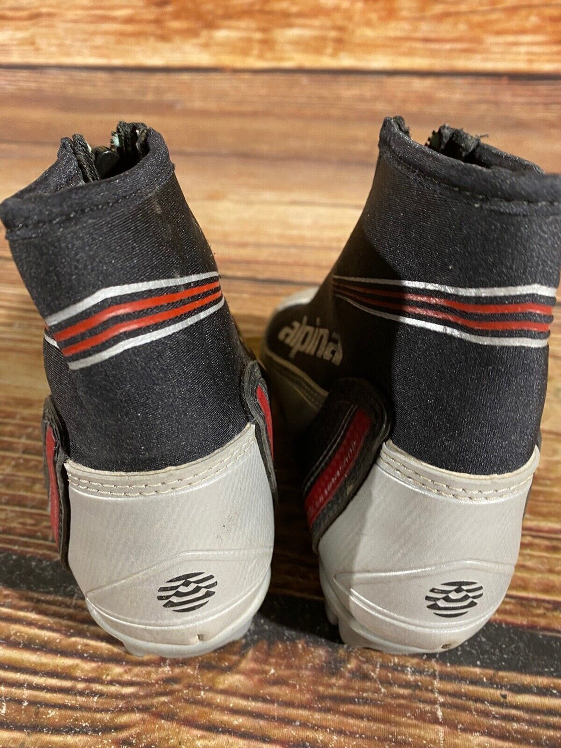Alpina ST10jr Kids Nordic Cross Country Ski Boots Size EU28 US10.5 NNN A-866