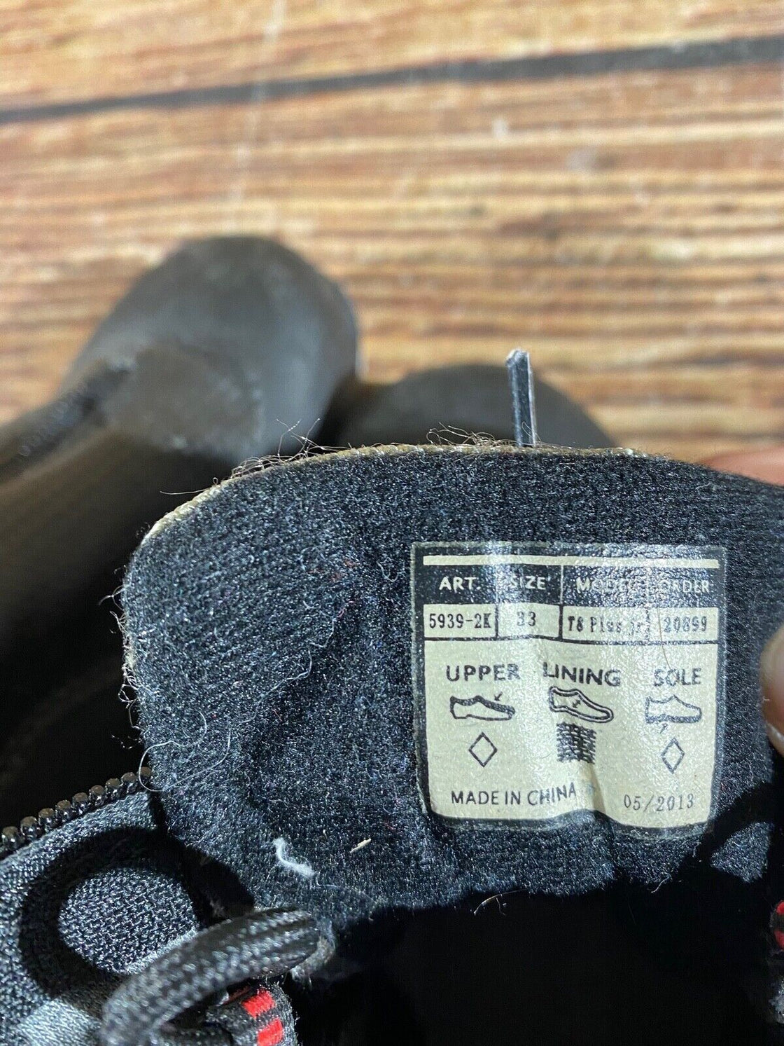 Alpina Touring Kids Nordic Cross Country Ski Boots Size EU33 US2 NNN A-943