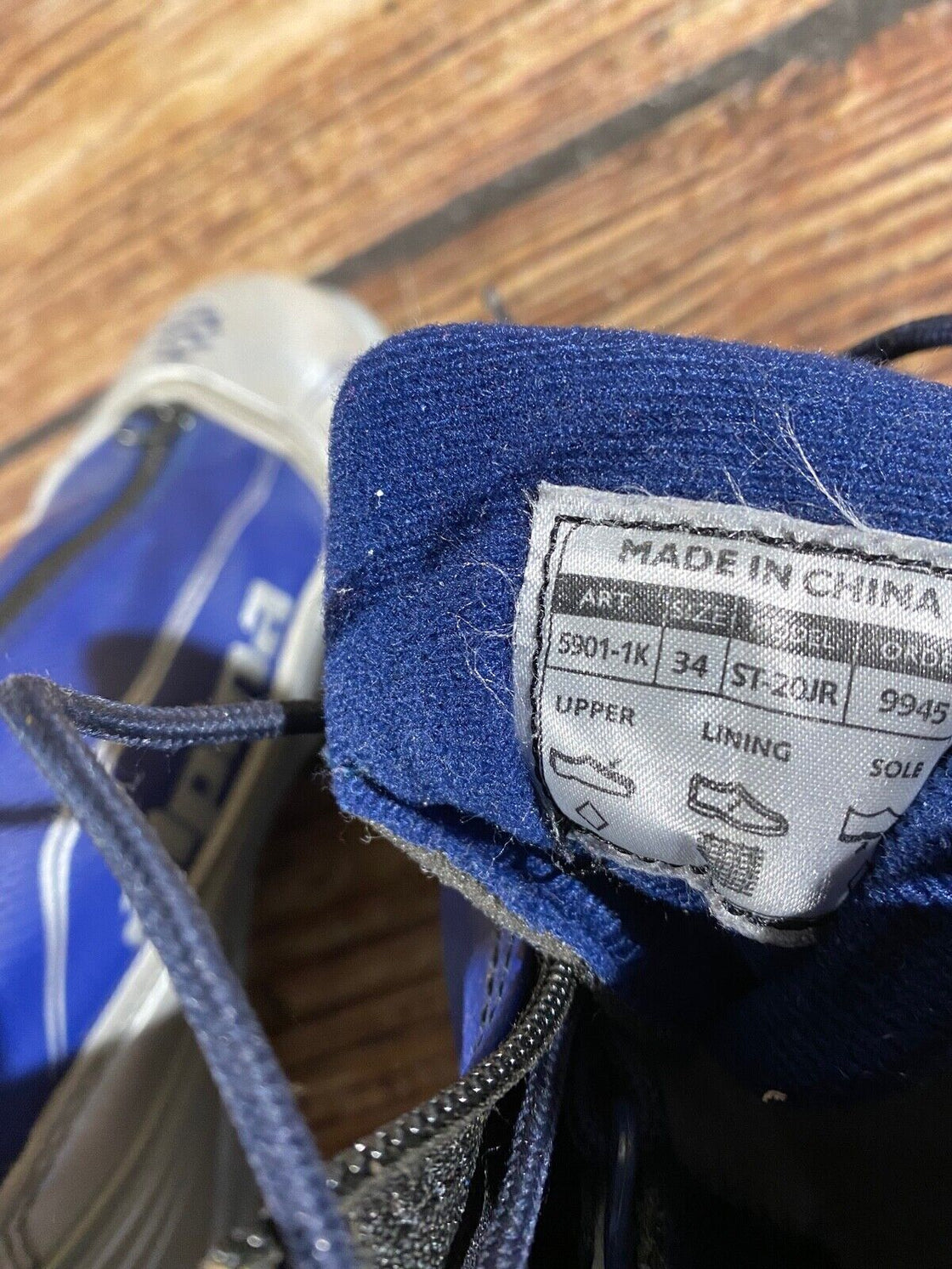 Alpina ST20jr Kids Nordic Cross Country Ski Boots Size EU34 US3 NNN A-839