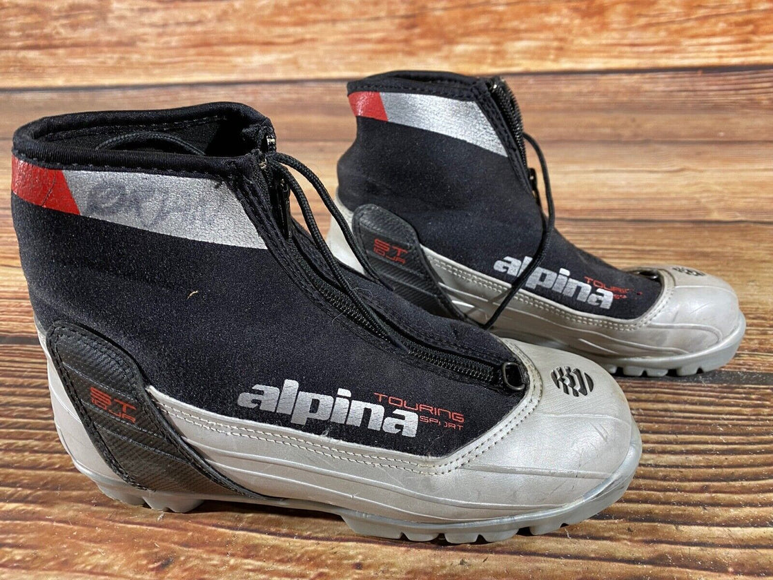 Alpina ST10jr Kids Nordic Cross Country Ski Boots Size EU30 US12 NNN A-782