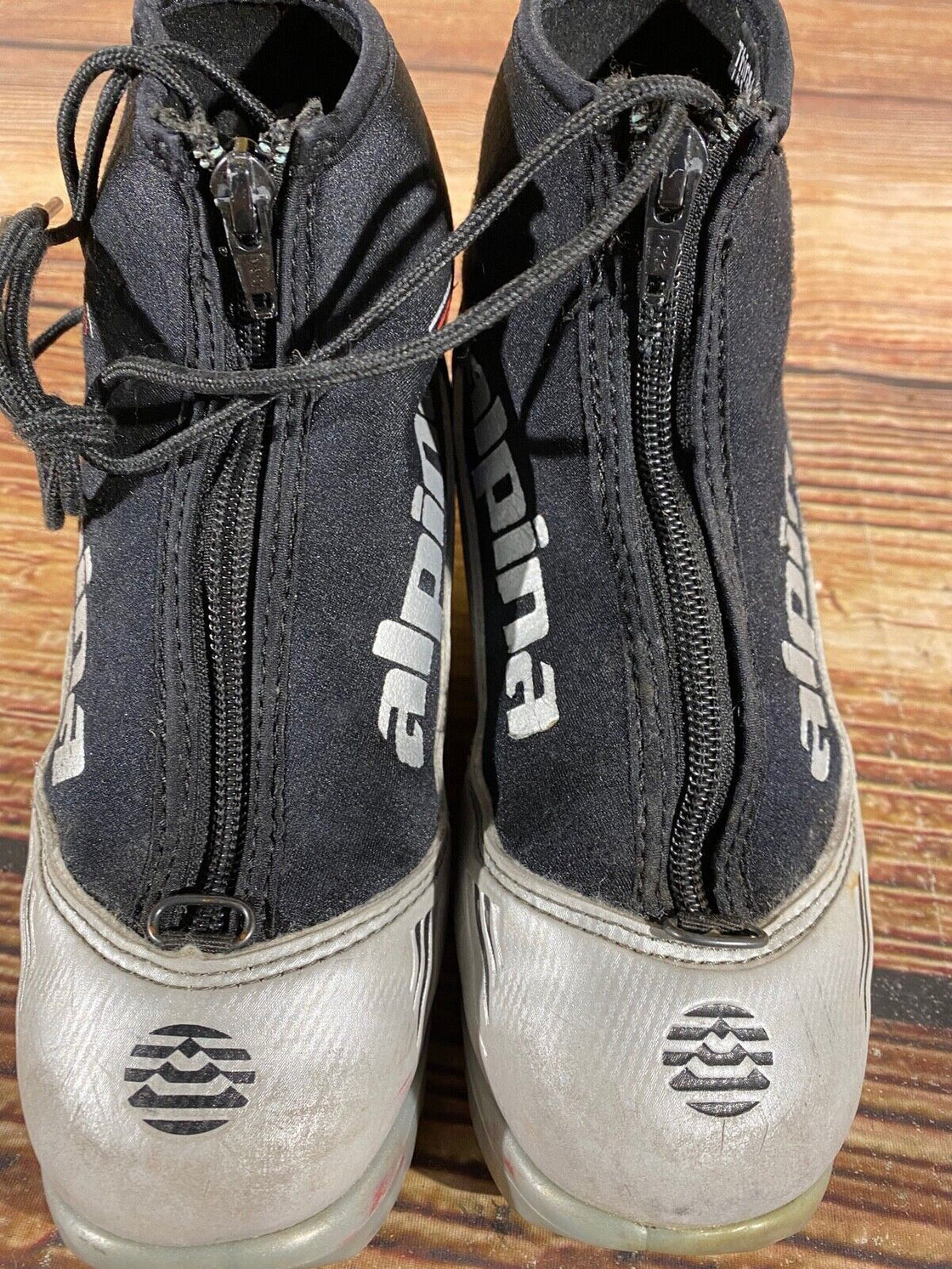 Alpina ST10jr Kids Nordic Cross Country Ski Boots Size EU34 US3 NNN A-804
